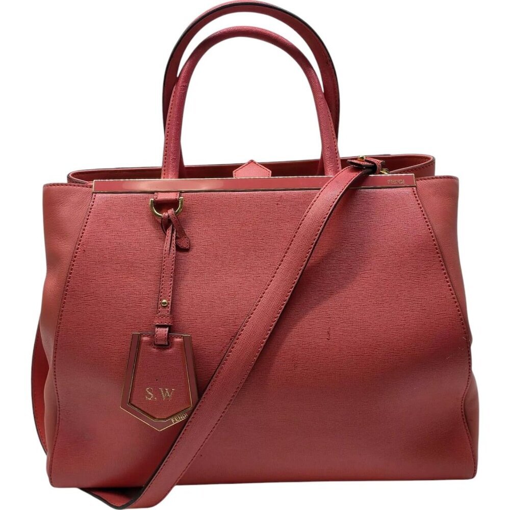 647353BF (L5) Fendi Crossbody Bag Pink Leather​